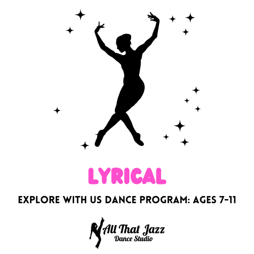 lyrical class for Explore with us dance at All That Jazz